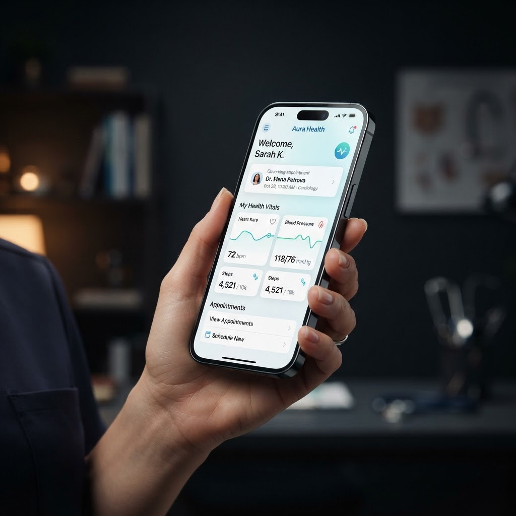 Helios Health project screenshot