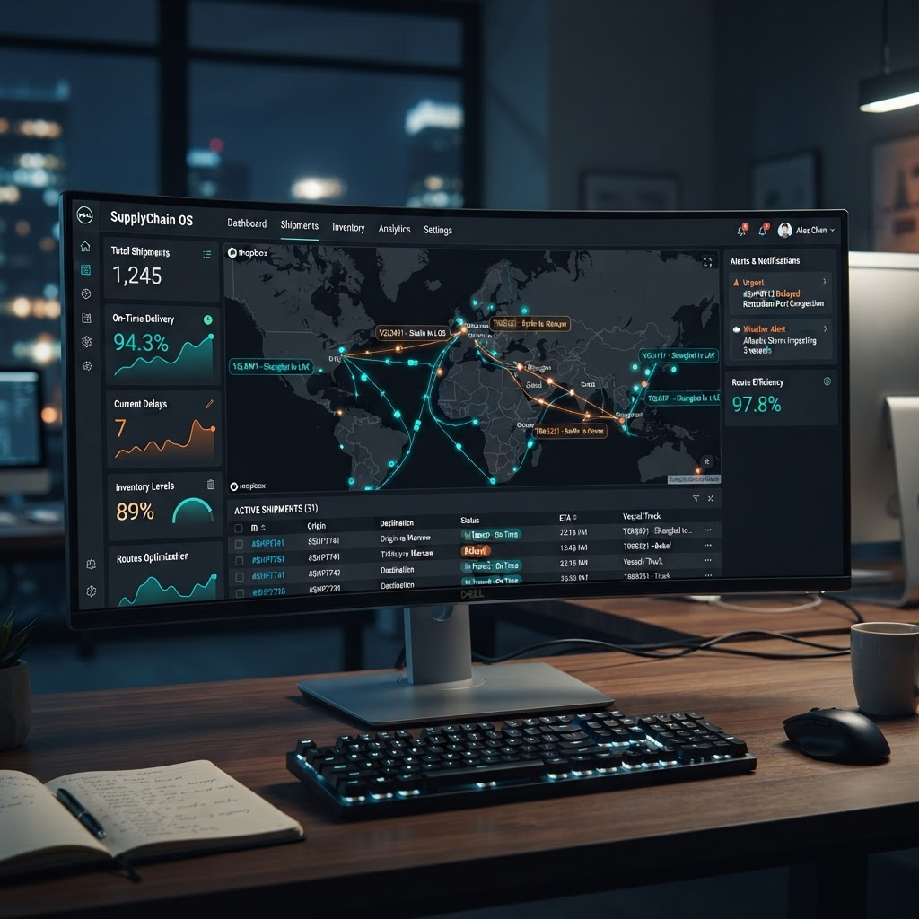 Northwind Logistics project screenshot